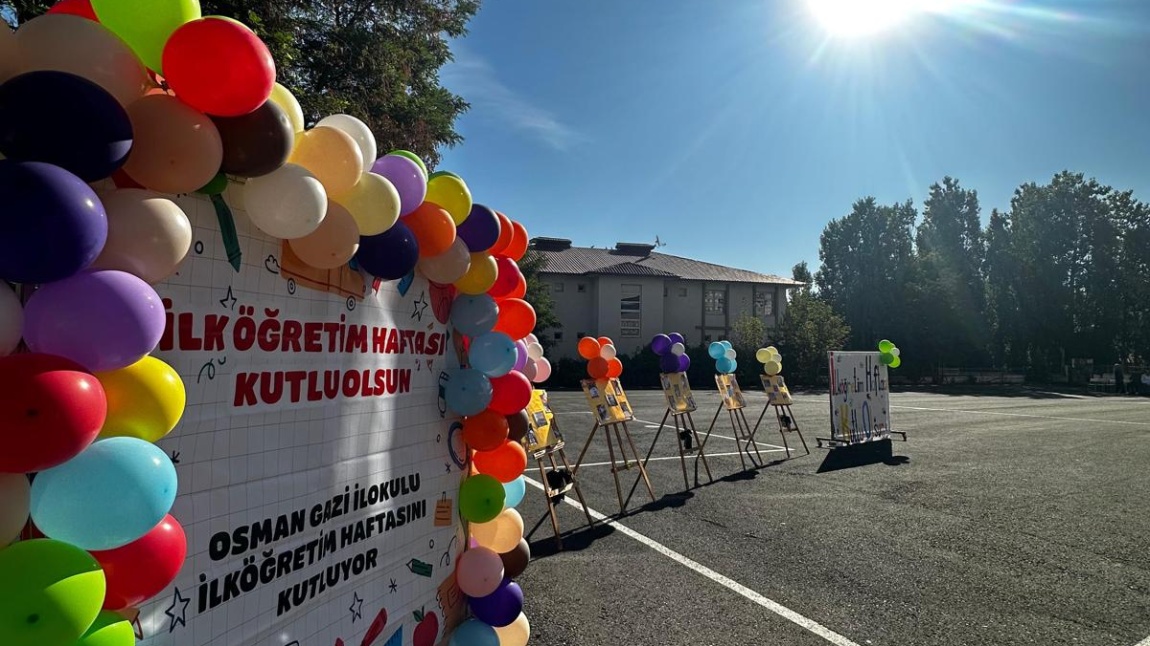 Osman Gazi İlkokulunda İlköğretim Haftası Coşkuyla Kutlandı